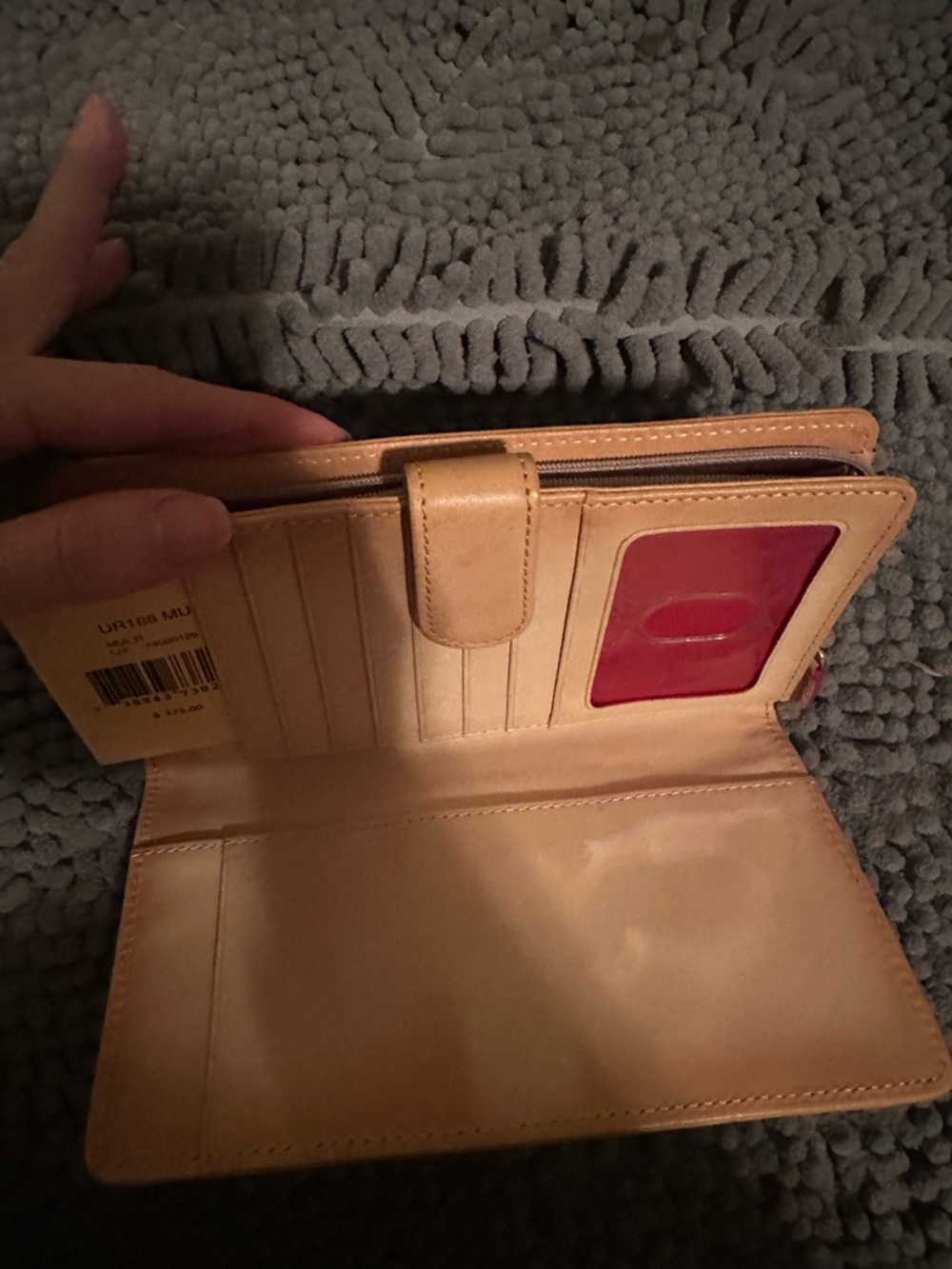Dooney and Bourke Vintage Logo Rainbow Heart Wallet Y2K VGUC - Picture 6 of 6